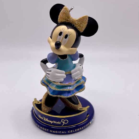 Walt Disney World 50th Anniversary Minnie Mouse Hanging Ornament - Picture 6 of 15